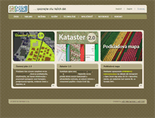 Tablet Screenshot of gis-services.sk
